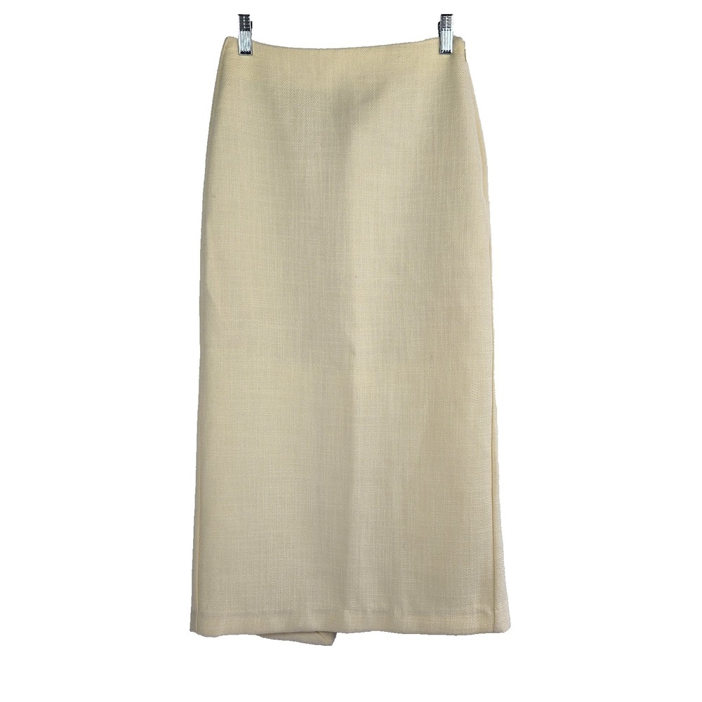 Endless Rose Anthropologie Women's‎ Size XS Butter Yellow Midi Skirt NWT